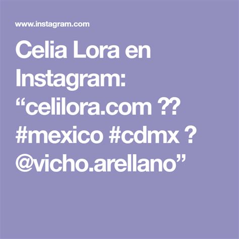 celilora.com|Celia Lora (@celilora) oficial